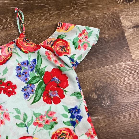 Everly Cold Shoulder Blouse - Picture 4 of 7